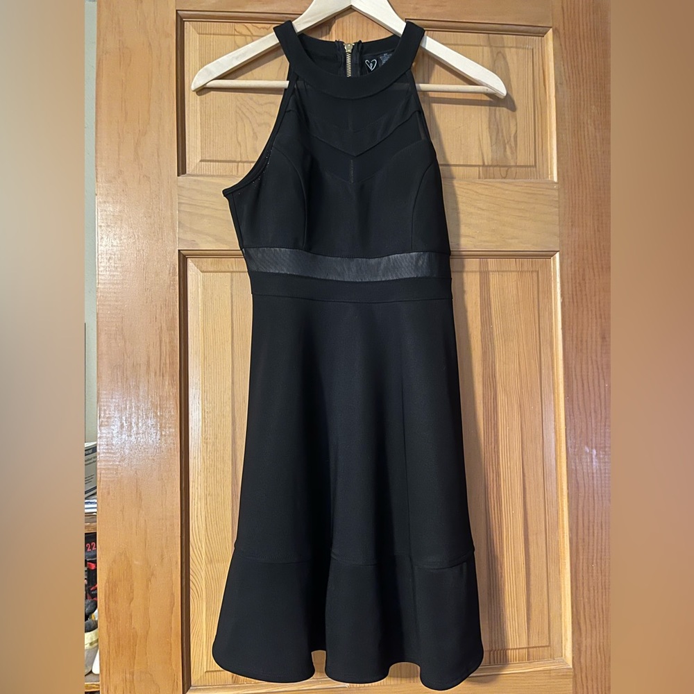 Black Formal Midi Dress